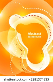 Abstract colorful background with vibes and circles. Composition of dynamic figures. Round shapes and circular design for wallpapers, banners, backgrounds or landing. Vector illustration.