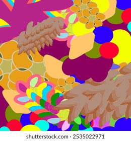 Abstract colorful background, wallpaper patern, for cover, poster, flyer, banner, templates, etc.