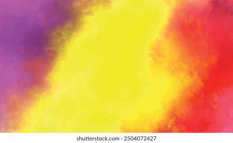 Abstract colorful background. Abstract watercolor orange red textured background,	