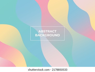 abstract colorful background with wave