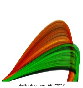 Abstract colorful background wave