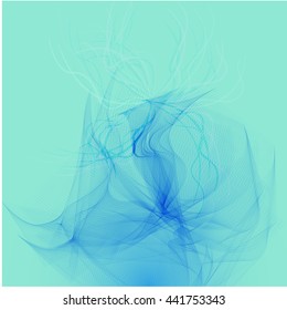 Abstract colorful background wave