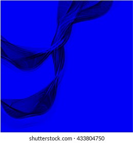 Abstract colorful background wave blue 