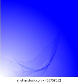 Abstract colorful background wave blue