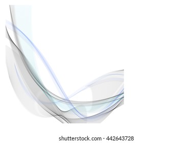 Abstract colorful background wave blue