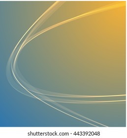 Abstract colorful background wave blue