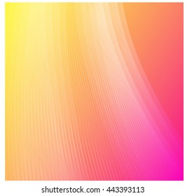 Abstract colorful background wave red