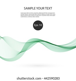 Abstract colorful background with wave vector