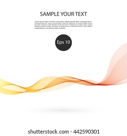 Abstract colorful background with wave vector