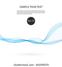 Abstract colorful background with wave vector