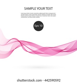Abstract colorful background with wave vector