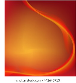 Abstract colorful background wave yellow