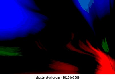 abstrakter bunter Hintergrund mit Wellen