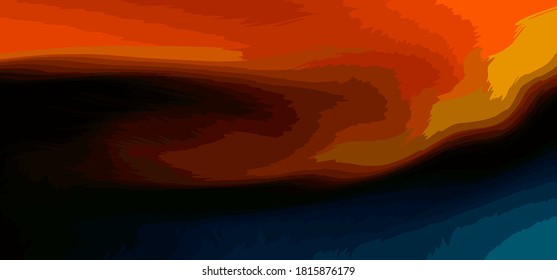 fondo colorido abstracto con ondas
