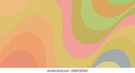 abstrakter bunter Hintergrund mit Wellen