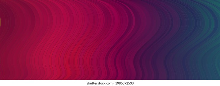Resumen de fondo colorido con olas. Fondo vectorial para su diseño