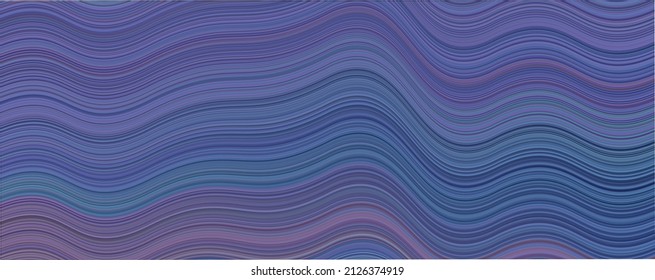 Abstract colorful background with waves. Vector backdrop for your design
