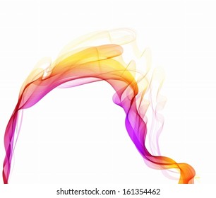 Abstract colorful background with wave,vector illustration