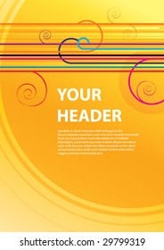 Abstract colorful background for your business artwork