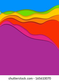 Abstract colorful background for your design, design layout template