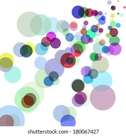 Abstract colorful background for your design, digital composition illustration