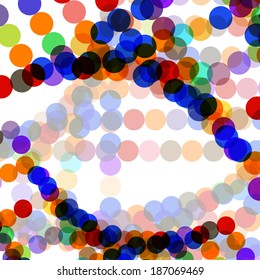 Abstract colorful background for your design, digital composition illustration