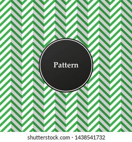 Abstract colorful background. Zigzag style with black circle text box. Vector illustration.