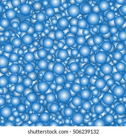 Abstract Colorful Backgrounds with blue bubbles. Vector Illustration