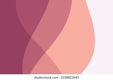 Abstract Colorful Backgrounds Gradient Shapes, Smooth Curves