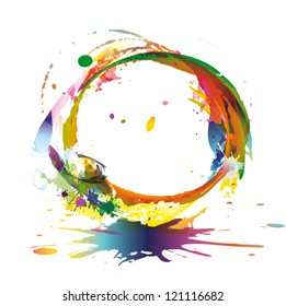 Abstract colorful  background.Vector illustration eps10
