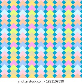 Abstract, colorful backround pattern with pastel colors, vector