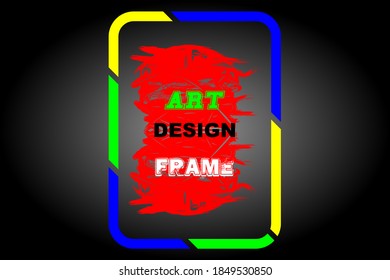 Abstract colorful baground vector template