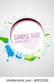 Abstract colorful banner