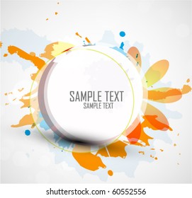 Abstract colorful banner