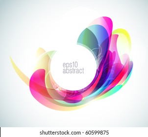 Abstract colorful banner