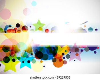 Abstract colorful banner background . eps10 Vector illustration.