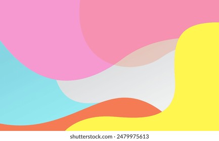 Abstract colorful banner background. Vector illustration