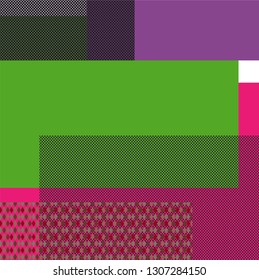 Abstract colorful banner of decorative pattern squares. modern beautiful geometric texture background. colorful nice textures with squares pattern background for your design