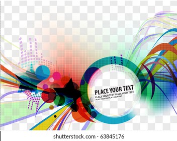 abstract colorful banner design. vector illustration.