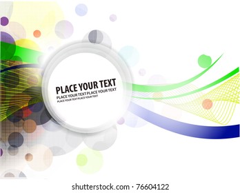 abstract colorful banner design. vector illustration.