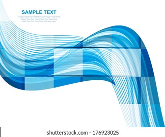 abstract colorful banner set Vector illustration