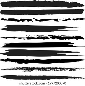 abstract colorful black colors paint brush and strokes,  stripes horizontal pattern background. nice black colors brush strokes and hand drawn with horizontal lines pattern background 