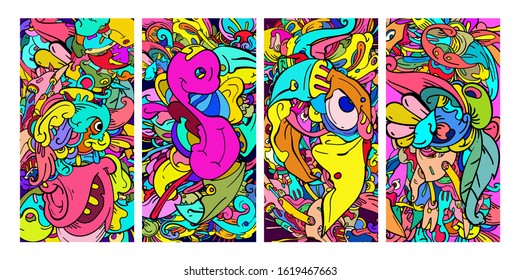 Abstract Colorful Blank Banner Template for Web Design, Landing page, social media story, and Fabric Print Material.
