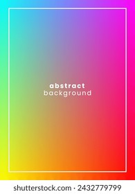 Abstract colorful blank gradient background illustration. Smooth elegant modern texture vector graphic design template for wallpaper, banner, cover, web, digital, decoration, surface, poster
