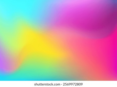 Abstract colorful blend background. Gradient blurred backdrop with space for text. Vector for banners, posters, and graphic design