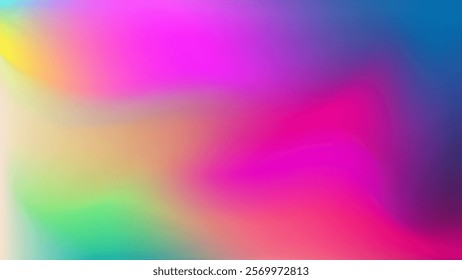 Abstract colorful blend background. Gradient blurred backdrop with space for text. Vector for banners, posters, and graphic design