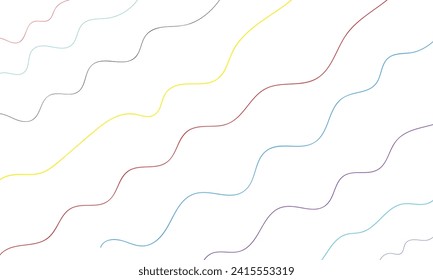 Abstract colorful blend wave lines and technology background. abstract shapes line art pattern background. vector illustration.