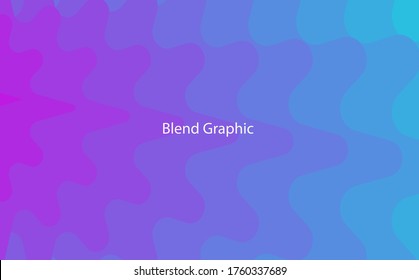 Abstract colorful blending technic background. Vector illustration.