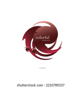 Abstract colorful blobs set.Set of isolated abstract aqua spot with gradient or dynamic color.Abstract liquid shape. Fluid design. Isolated gradient waves with geometric lines,Vector illustration.