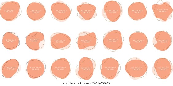 Abstract colorful blobs set.Set of isolated abstract aqua spot with gradient or dynamic color.Abstract liquid shape. Fluid design. Isolated gradient waves with geometric lines,Vector illustration.